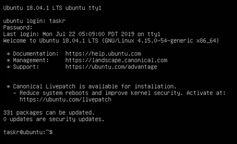 Ubuntu18.04设置开机进入命令行模式