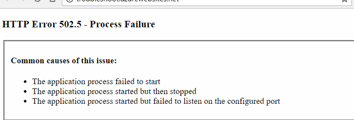 .netcore发布到IIS后502.5错误