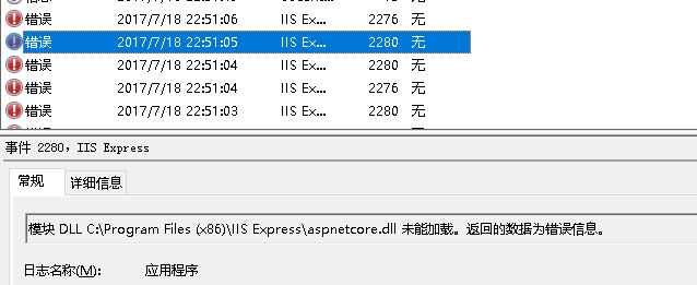 VS2015无法启动IISExpressWeb服务器（已解决）