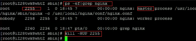 Nginx的启动、停止与重启---linux