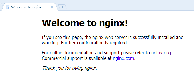 开发环境之Nginx