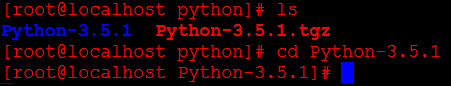 python在CentOS7中的安装