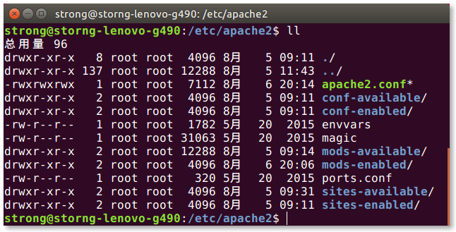Ubuntu_16.04配置ApacheRwriteURL重写
