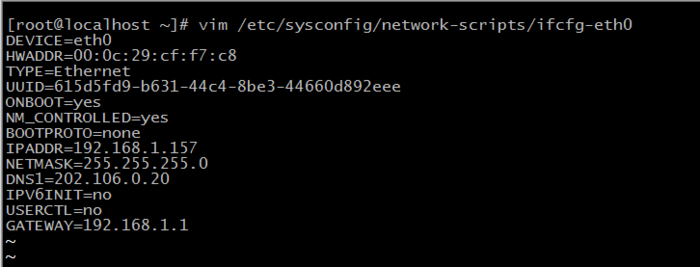 CentOS6.9使用Setup配置网络（解决dhcp模式插入网线不自动获取IP的问题）