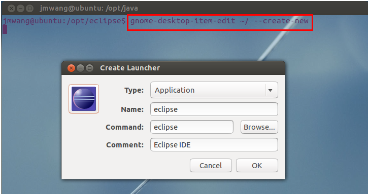在Ubuntu13.04下的安装eclipse