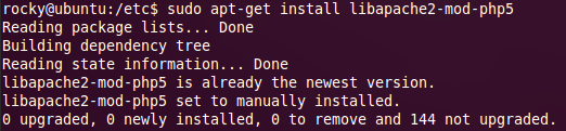 PHP学习之路（三）让我们开始环境搭建（搭建LMAP--基于Ubuntu11.04）