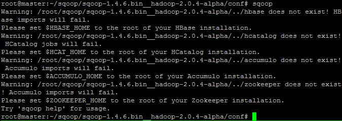 基于docker的Mysql与Hadoop/Hive之间的数据转移(使用ApacheSqoop™)
