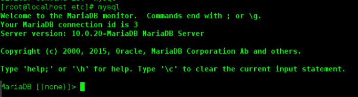 fedora中使用mariadb数据库建库和建表--mariadb数据库服务无法启动?