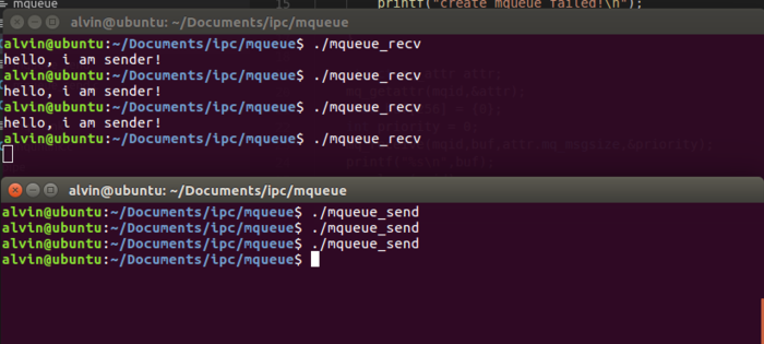 Linux进程间通信-消息队列（mqueue）