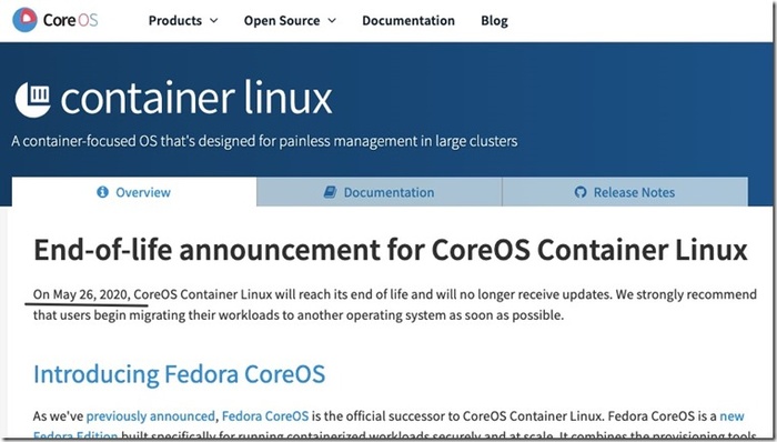 FedoraCoreOS安装非LInux专业国内第一手