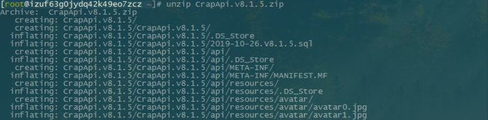 CRAP-API——如何在Linux服务器部署CRAP-API教程