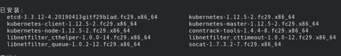 在Fedora中搭建一个一体化Kubernetes