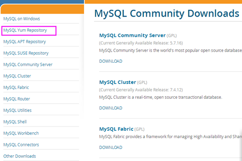 Linux系统之路——如何在CentOS7.2安装MySQL